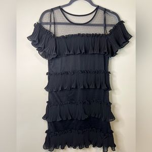 Lulus Black Wynter Mini Dress size S